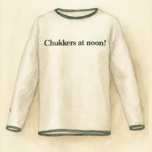 Chukkers at Noon Sweater