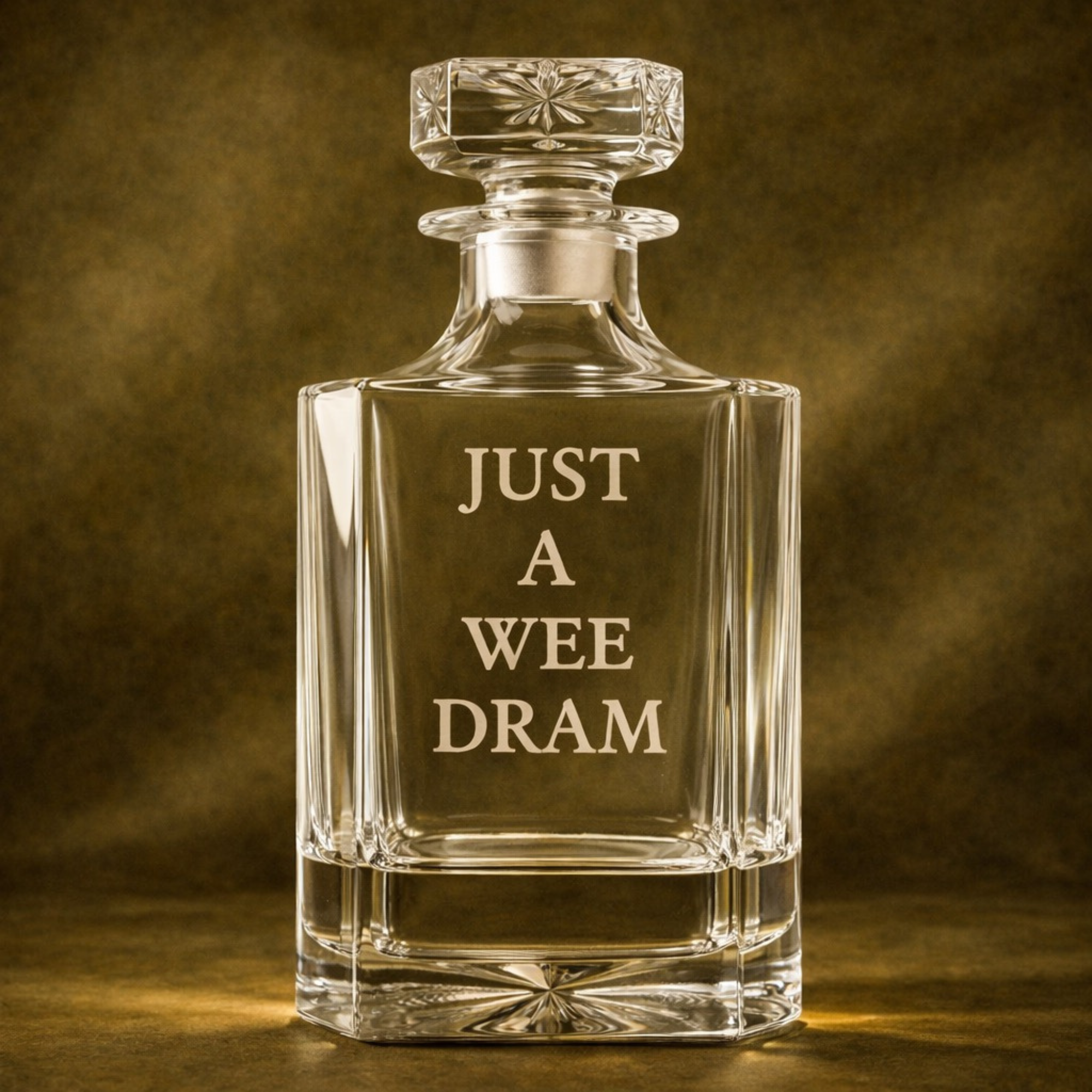 Social Etchtiquette — Just a Wee Dram Decanter