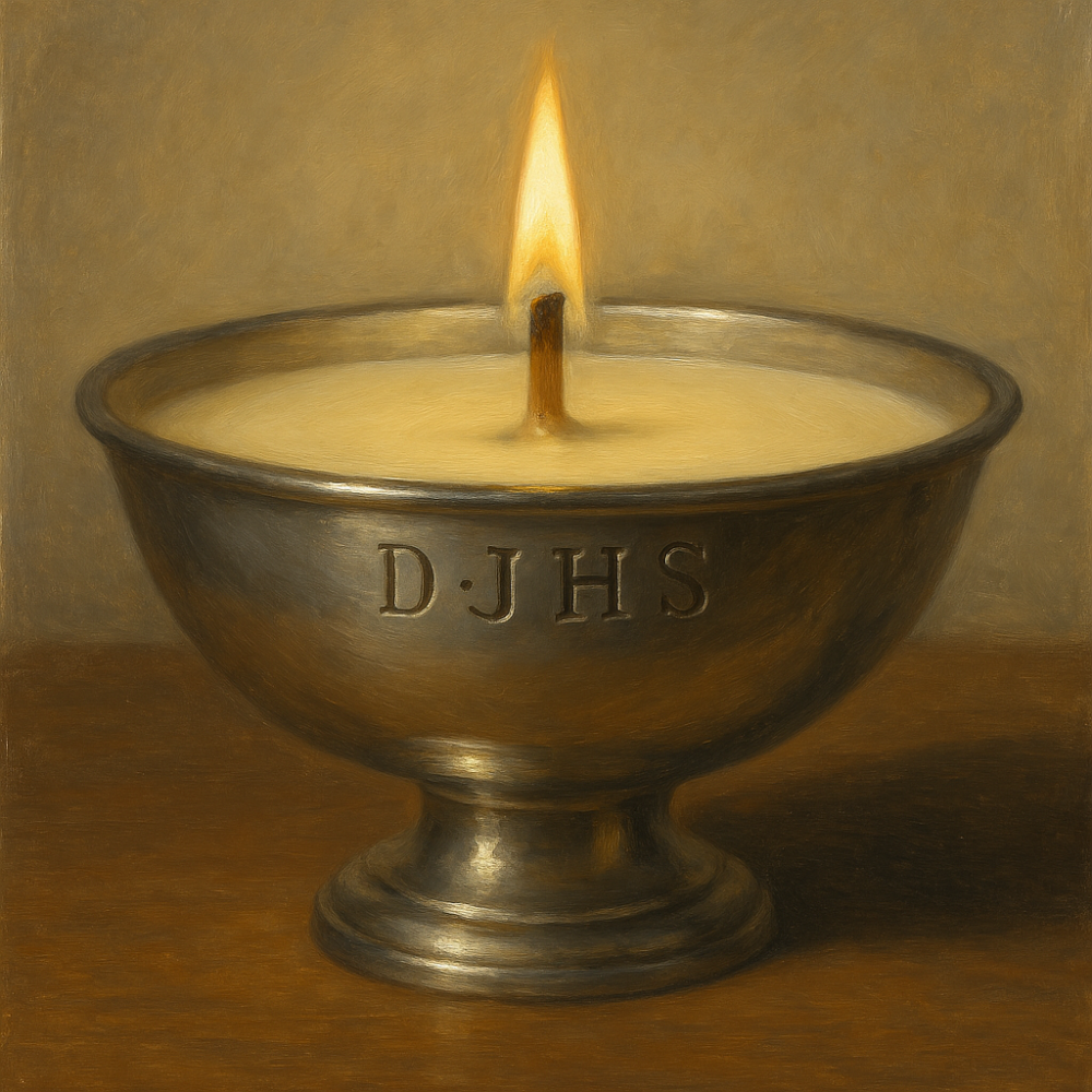 1963 DJHS Trophy Candle