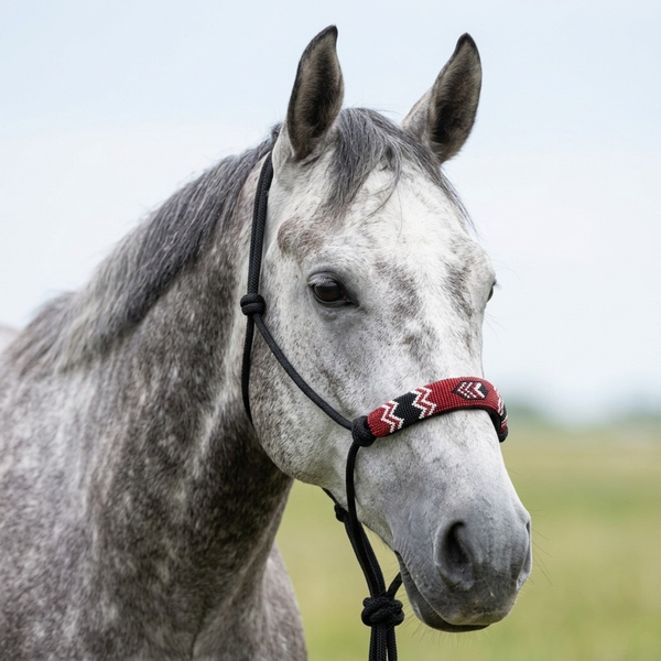 720 | Because Plain is Boring - Beaded Rope Halter