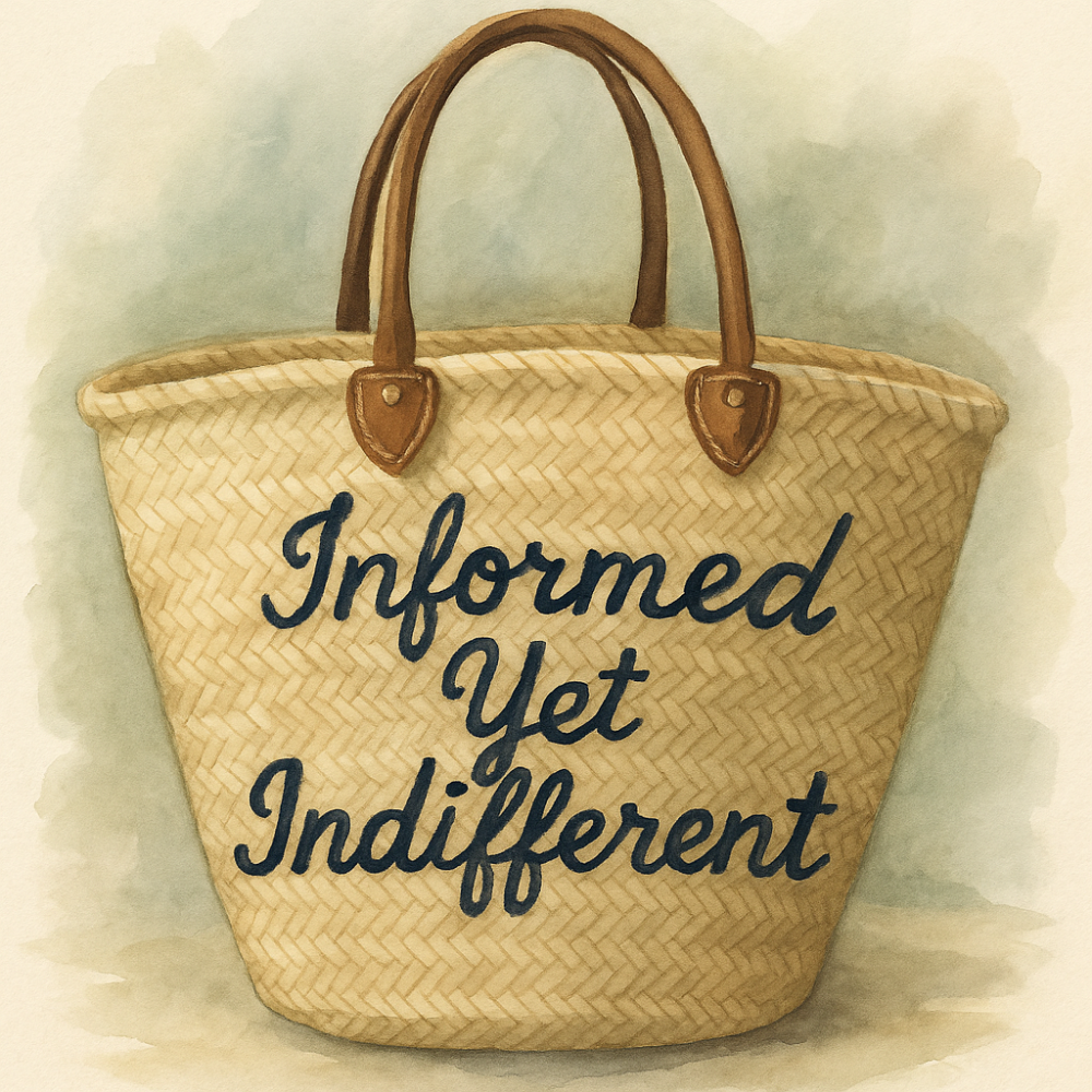 The Kitty Badminton Straw Bag - Pick your Quote