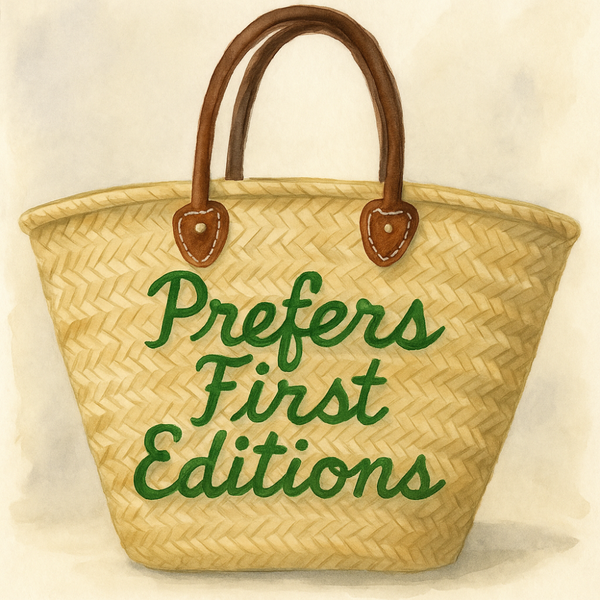 The Kitty Badminton Straw Bag - Pick your Quote