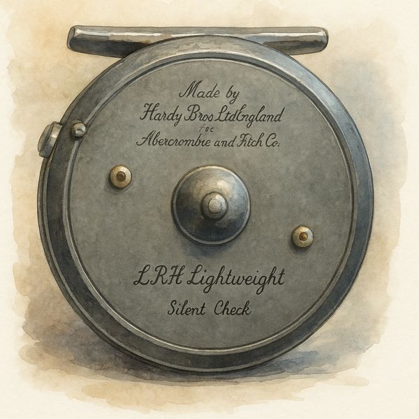 Hardy Bros. LRH Lightweight Silent Check Fly Reel - c. 1960's