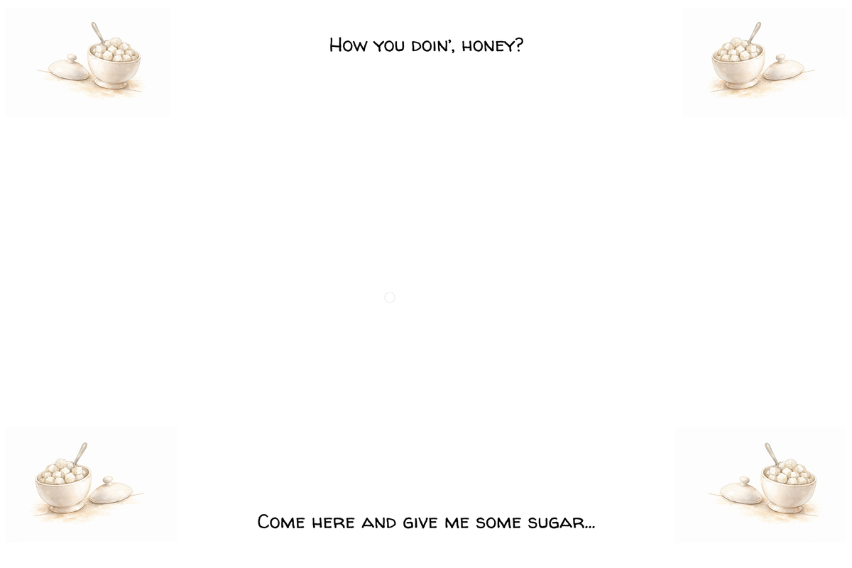 610 | How You Doin Honey? Notecards