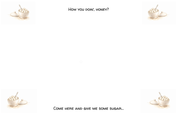610 | How You Doin Honey? Notecards