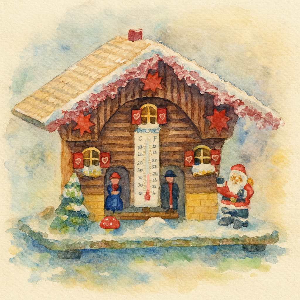 German Christmas Weather Station