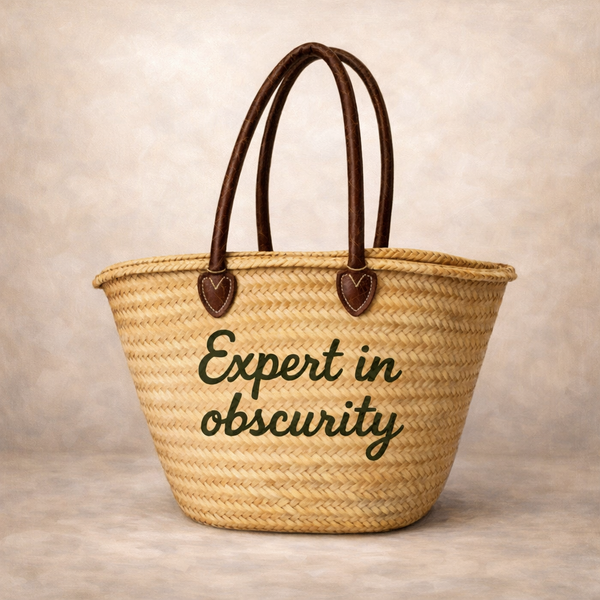 903 | The Kitty Badminton Straw Bag - Pick your Quote