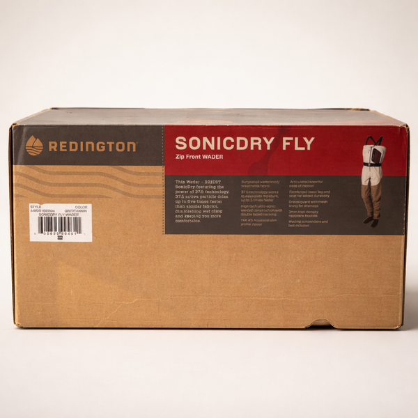 306 | Redington SonicDry Fly Waders — Zip Front, New in Box
