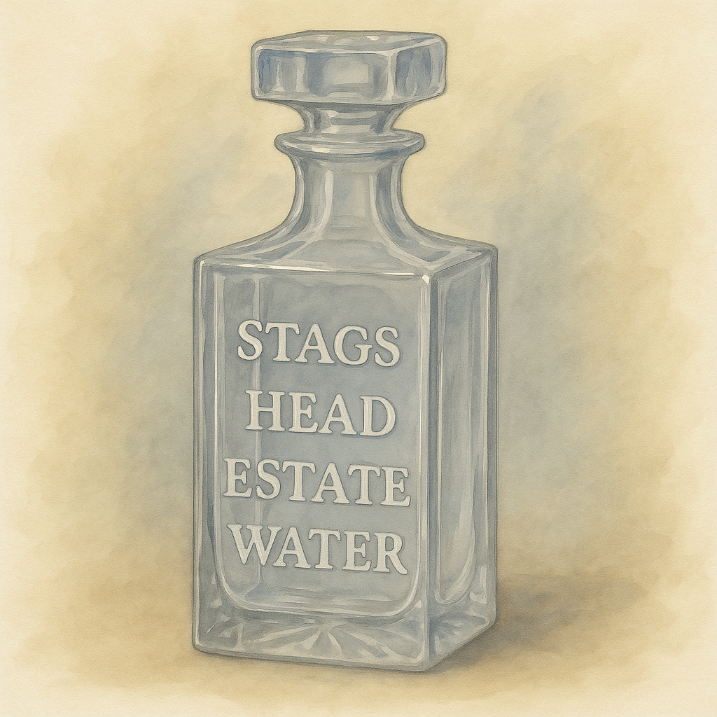 Social Etchtiquette Decanters — Because Even Water Deserves a Backstory