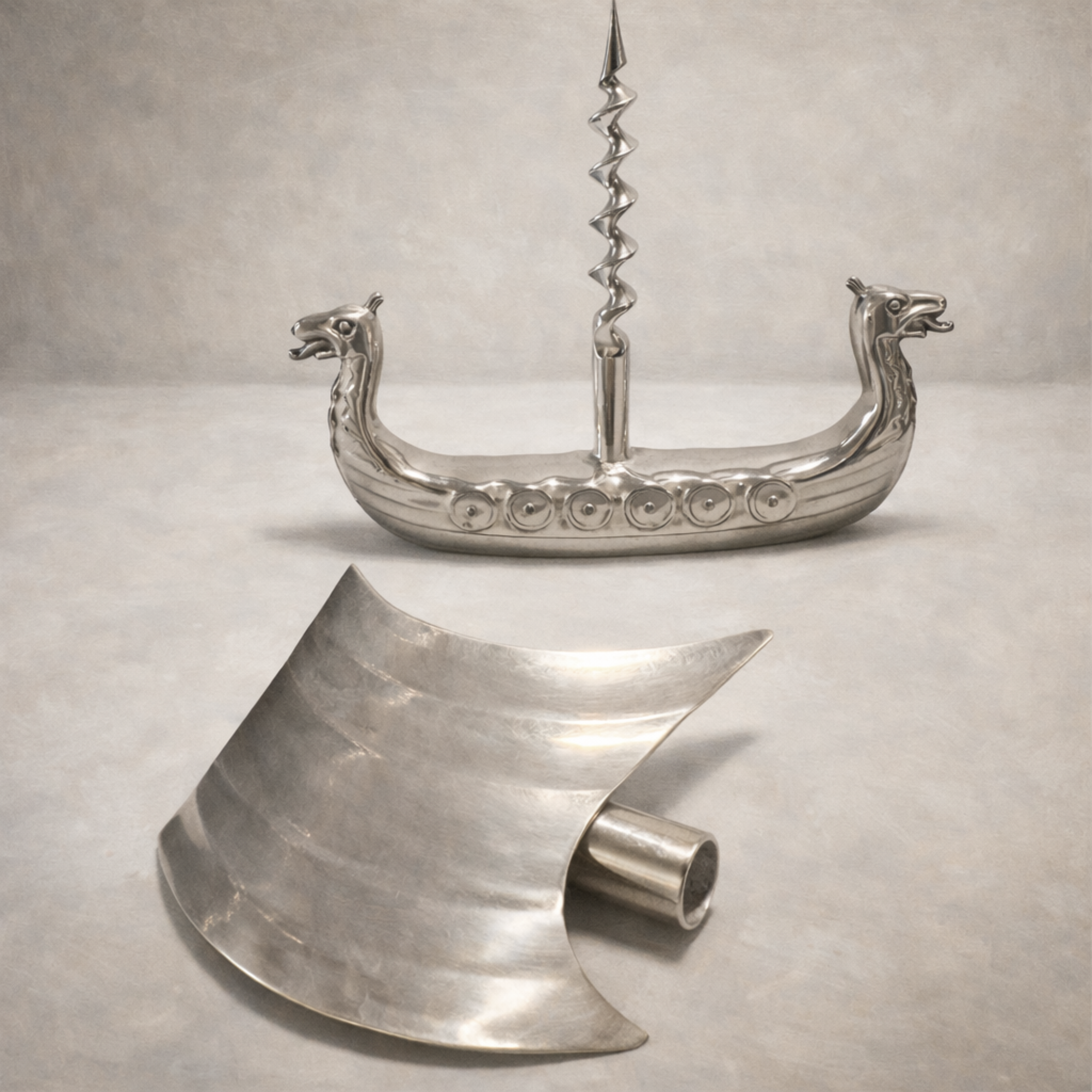 The Viking Corkscrew — Because Your Wine Deserves a Conquest