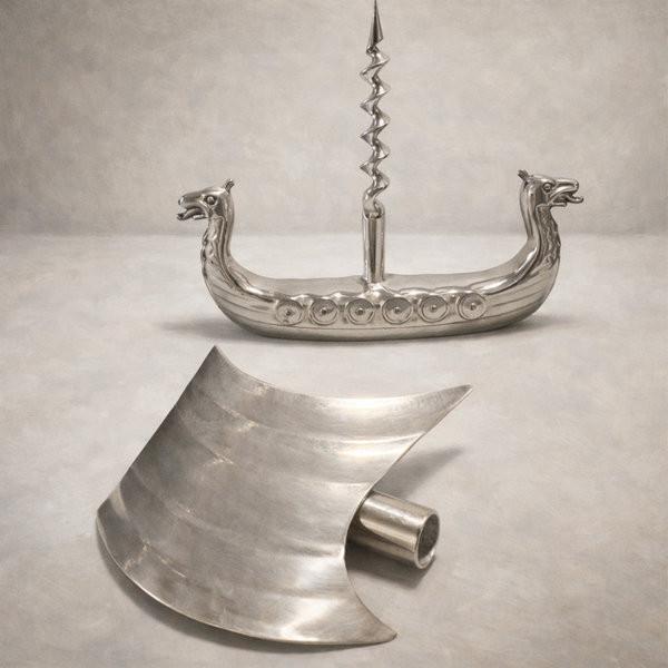 The Viking Corkscrew — Because Your Wine Deserves a Conquest